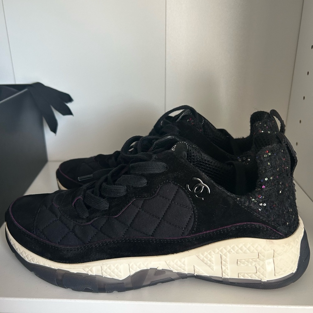 Chanel women sneakers, 9.5